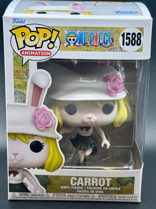 Funko Pop! Animation: One Piece – Carrot #1588 (with Premium Protector)