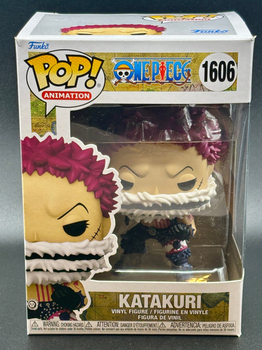 Funko Pop! Animation: One Piece – Charlotte Katakuri #1606 (with Premium Protector)