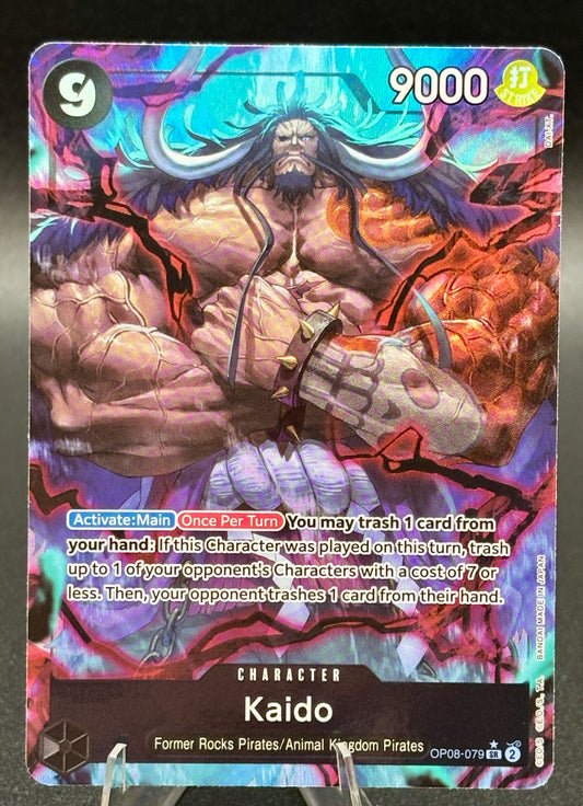 One Piece TCG – Kaido [OP08-079] – Alt Art Parallel – Two Legends