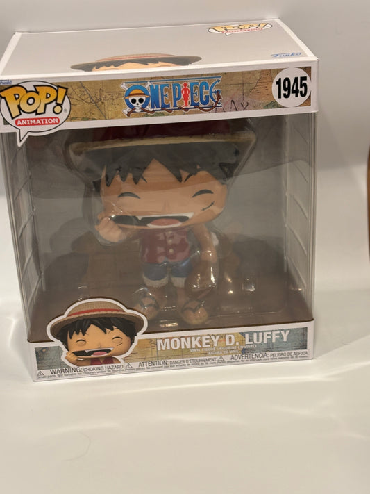 Funko Pop! Jumbo – One Piece Monkey D. Luffy #1945 (Collector’s Edition, 10-Inch)