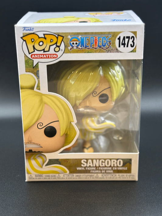 Funko Pop! One Piece – Sangoro #1473 | Sanji in Wano Arc Disguise (With Protective Case, Ships Safe)