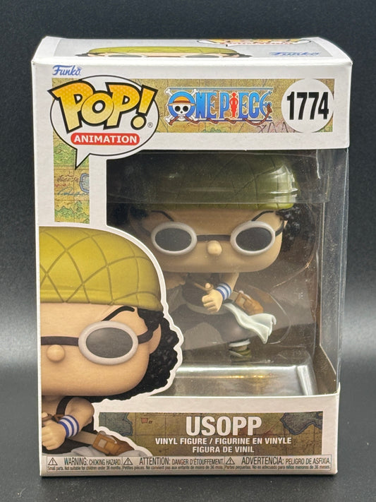 Funko Pop! Animation: One Piece – Usopp #1774 (with Premium Protector)