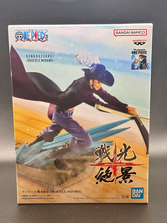 One Piece Senkouzekkei Dracule Mihawk – Premium Banpresto Figure (Unopened Collector’s Edition)