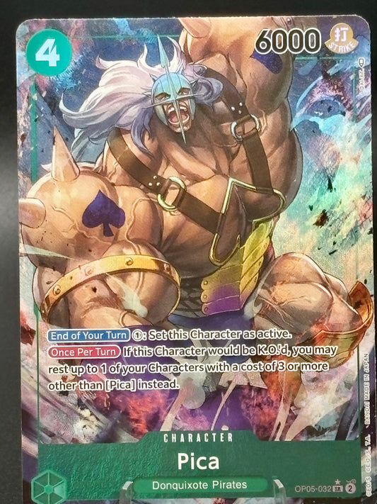 Pica [OP05-032] SR ★ Parallel/Alt Art – Donquixote Pirates – English
