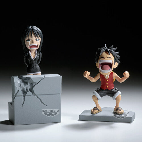 Banpresto - One Piece - World Collectable Figure Log Stories - Monkey D. Luffy & Nico Robin
